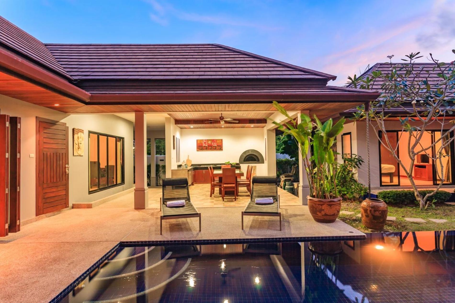 Frangipani Pool Villa - Garden, Bbq & Maid Nai Harn Zewnętrze zdjęcie